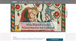 Desktop Screenshot of mwv.uni-trier.de